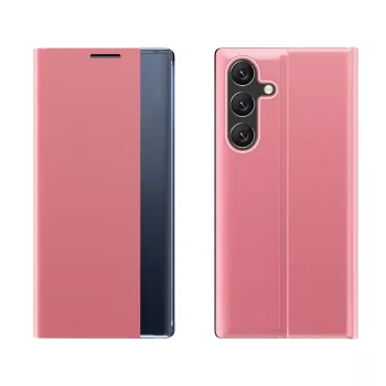   New Sleep Case Flip Cover Stand Function Samsung Galaxy A36 tok, rózsaszín