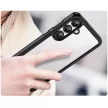 Outer Space Case Samsung Galaxy A36 Cover Flexible Frame tok, fekete