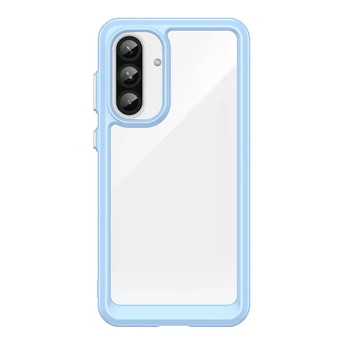 Outer Space Case Samsung Galaxy A36 Cover Flexible Frame tok, kék