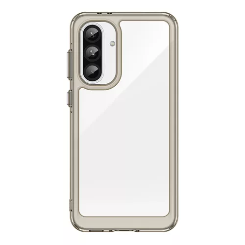 Outer Space Case Samsung Galaxy A36 Cover Flexible Frame - Semi-Transparent,tok, fekete