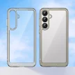 Outer Space Case Samsung Galaxy A36 Cover Flexible Frame - Semi-Transparent,tok, fekete
