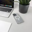 Glitter Case MagSafe iPhone 16e tok, fehér