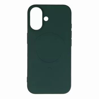   Liquid Silicone Case with MagSafe Samsung Galaxy A26 5G tok, zöld