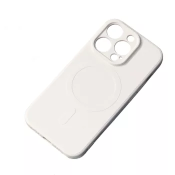 Samsung Galaxy A26 5G Silicone Case with MagSafe tok, bézs