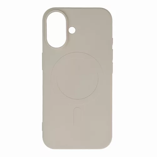 Liquid Silicone Case with MagSafe Samsung Galaxy A36 5G tok, bézs