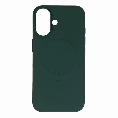 Liquid Silicone Case with MagSafe Samsung Galaxy A36 5G tok, zöld