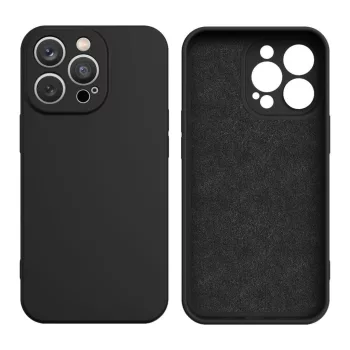 Silicone Case Samsung Galaxy A36 5G tok, fekete