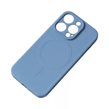 Samsung Galaxy A36 5G Silicone Case with MagSafe tok, kék
