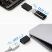 Wozinsky W10GY1S USB-C USB-A 3.2 10 Gb/s, adapter, fekete