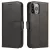 Magnet Case Flip iPhone 16e tok, fekete
