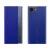 New Sleep Case iPhone 16e Flip Cover Stand tok, kék