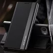 Sleep Case Pro iPhone 16e Flip and Stand tok, fekete