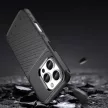 Thunder Case iPhone 16e Silicone Armored Cover tok, fekete