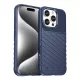 Thunder Case iPhone 16e Silicone Armored Cover tok, kék