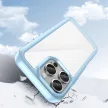 Outer Space Case iPhone 16e Flexible Frame Cover tok, kék