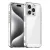 Outer Space Case iPhone 16e Flexible Frame Cover tok, átlátszó