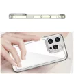 Outer Space Case iPhone 16e Flexible Frame Cover tok, átlátszó