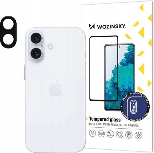 Wozinsky Full Camera Glass tempered glass iPhone 16e kameravédő