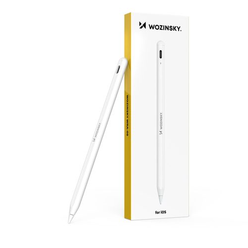 Wozinsky WRA-08 Stylus for iPad USB-C Fast Charging érintőceruza, fehér