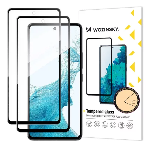 Wozinsky Full Glue Tempered Glass Samsung Galaxy A37 Set of 2 edzett üvegfólia