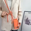 SiliconeCard Pocket Crossbody Strap iPhone 17 Pro / 18 Pro tok, narancssárga