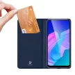 Dux Ducis Skin Pro Huawei P40 Lite E/Y7P oldalra nyíló tok, sötétkék