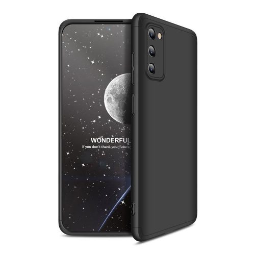Full Body Case 360 Samsung Galaxy A41 hátlap, tok, fekete