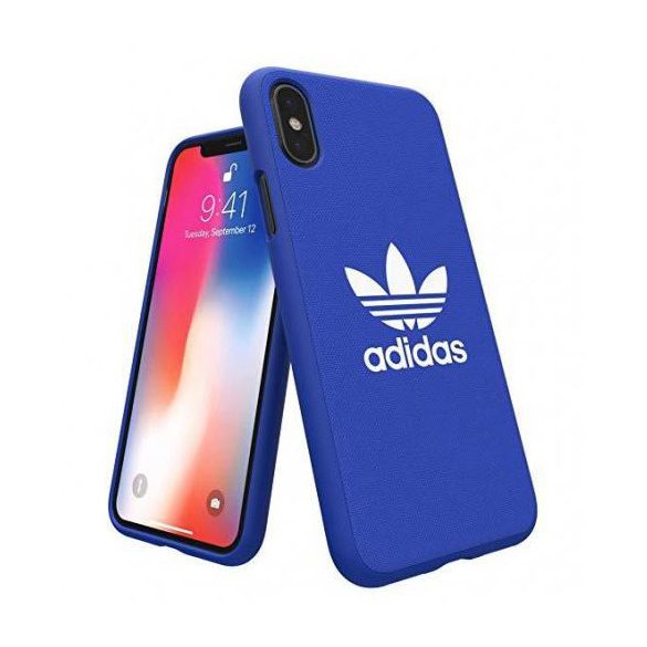 Adidas Original Canvas iPhone Xr hátlap, tok, kék