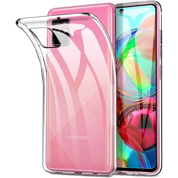   Samsung Galaxy A71 5G Super Slim 0.5mm szilikon hátlap, tok, átlátszó