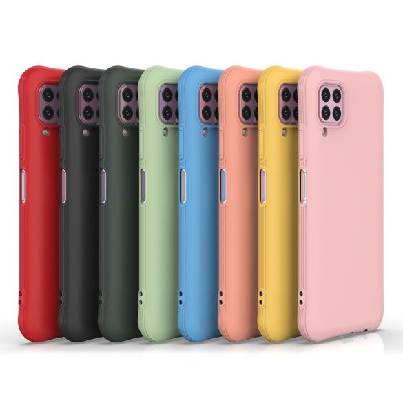 Soft Color Flexible Case Huawei P40 Lite/Nova 7i/Nova 6 SE hátlap, tok, sötétkék