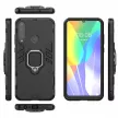 Armor Ring Huawei Y6P ütésálló hátlap, tok, fekete