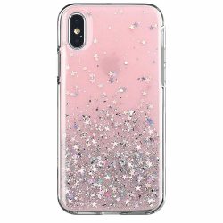   Wozinsky Star Glitter Shining iPhone 12 Mini hátlap, tok, rózsaszín