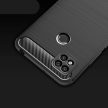 Carbon Case Flexible Xiaomi Redmi 9C hátlap, tok, fekete