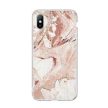 Wozinsky Marble TPU case iPhone 12 Mini hátlap, tok, rózsaszín