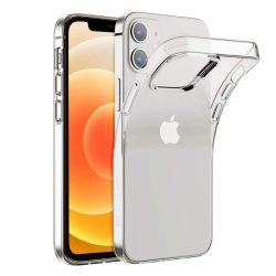   iPhone 12 Mini Super Slim 0.5mm szilikon hátlap, tok, átlátszó