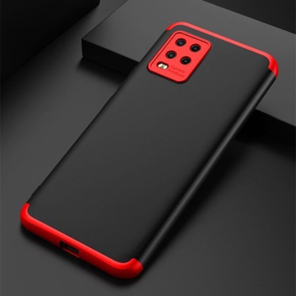 Full Body Case 360 Xiaomi Mi 10 Lite hátlap, tok, sötétkék