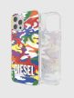 Diesel Clear Case Pride Camo iPhone 12 Pro Max tok, hátlap, színes