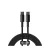 Baseus CATWJ-A01 USB-C/USB-C adat- és töltőkábel, gyorstöltés, 5A, 2m, fekete