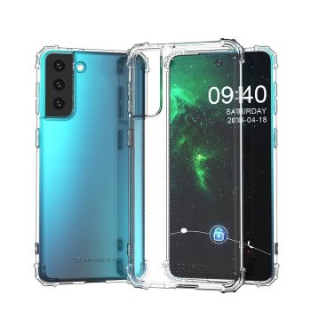  Wozinsky Anti-Shock Samsung Galaxy S21 Plus ütésálló, szilikon hátlap, tok, átlátszó