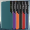Eco Leather View Case Samsung Galaxy A72 5G/A72 4G oldalra nyíló tok piros