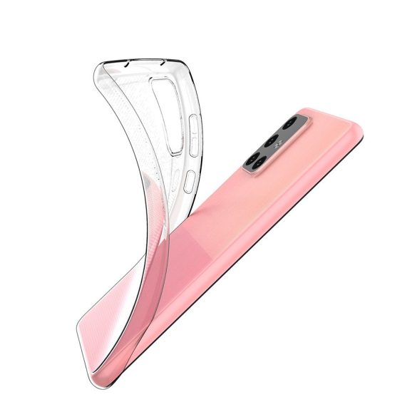 Samsung Galaxy A72 Super Slim 0.5mm szilikon hátlap, tok, átlátszó