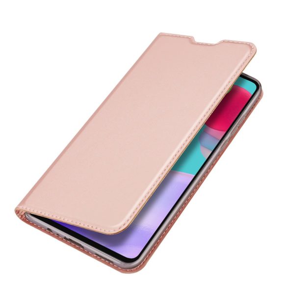 Dux Ducis Skin Pro Samsung Galaxy A52 5G/A52 4G oldalra nyíló tok, rózsaszín