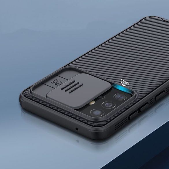 Nillkin Camshield Samsung Galaxy A52 4G/A52 5G/A52s 5G hátlap, tok, fekete