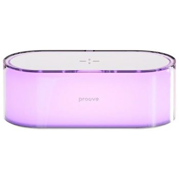   Proove Éjjeli Lámpa Többszínű Glow LED RGB 1200mAh 5W induktív töltéssel 15W fehér