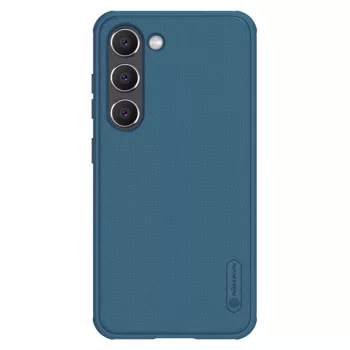   Nillkin Super Frosted Shield Pro Armor Case ütésálló tok Samsung Galaxy S23 Plus, kék