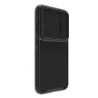 Nillkin Synthetic Fiber S Case ütésálló tok Samsung Galaxy S23 Plus, kamerafedéllel, fekete
