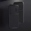 Nillkin Synthetic Fiber S Case ütésálló tok Samsung Galaxy S23 Plus, kamerafedéllel, fekete