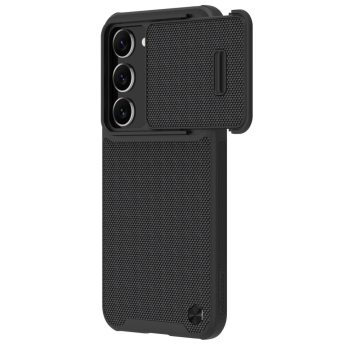   Nillkin Textured S tok Samsung Galaxy S23 Plus Armor Case kamerafedéllel, fekete