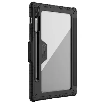   Nillkin Bumper Leather Case Pro case Samsung Galaxy Tab S9+ tok, fekete