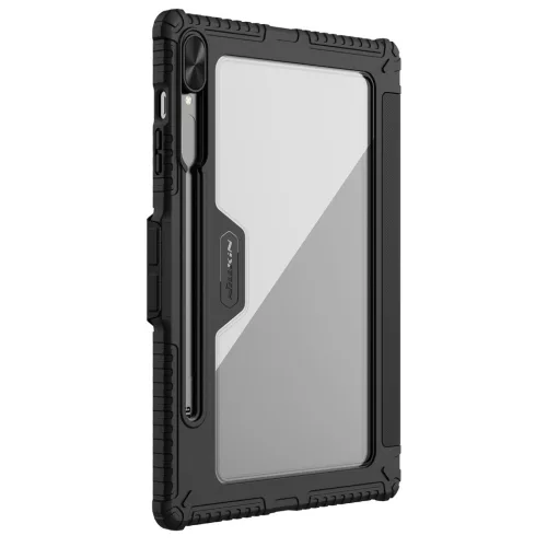 Nillkin Bumper Leather Case Pro case Samsung Galaxy Tab S9+ tok, fekete